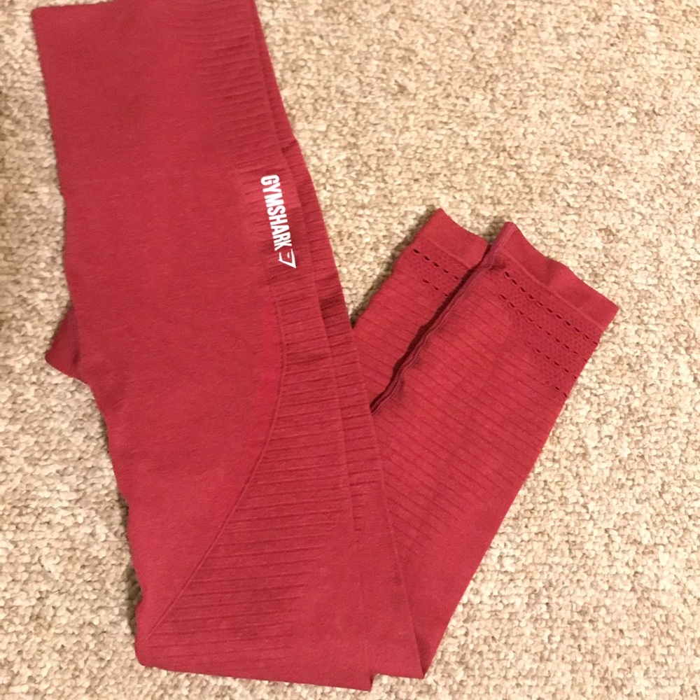 Gymshark High Waisted Seamless Legging - Beet Marl